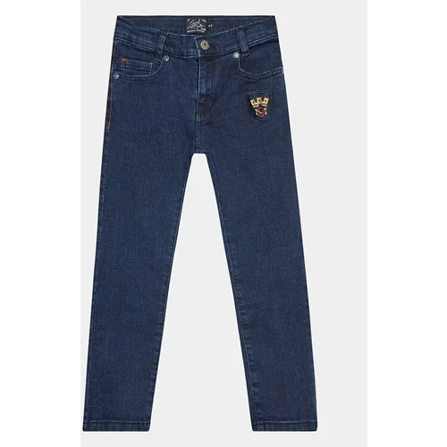 Original Marines Jeans hlače DDA2716B Mornarsko modra Regular Fit