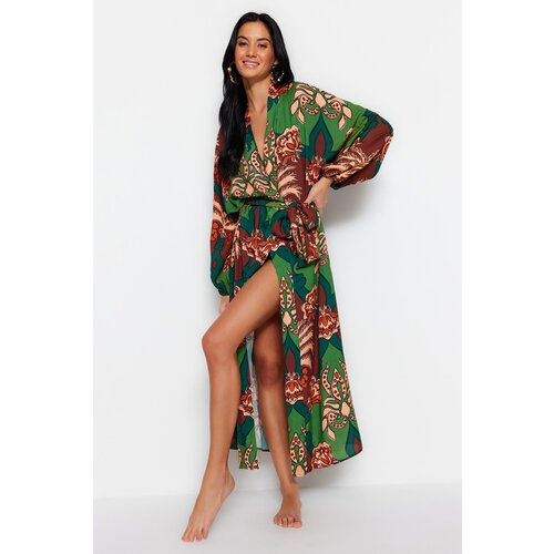 Trendyol Kimono & Caftan - Brown - Regular fit Slike