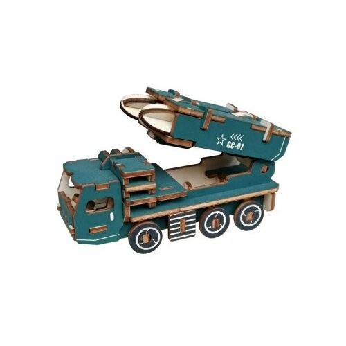  Čarolijashop 3d drvena slagalica - Lansirno vozilo ( 274) Slike