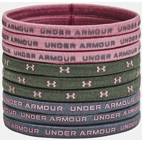 Under Armour Headbands UA Elastic Hair Tie 9PK-PNK - Women Slike