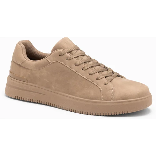 Ombre Unisex casual men's eco nubuck shoes - light brown Ombre Unisex casual men's eco nubuck shoes - light brown