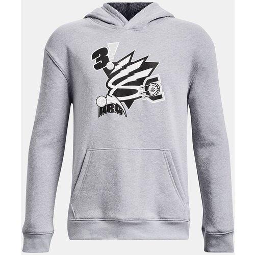 Under Armour Curry Boys Big Splash Hoodie - GRY - Boys Cene