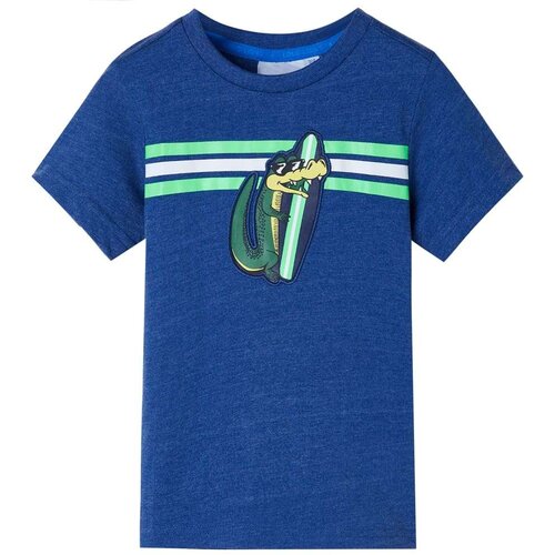  Dječja majica tamnoplava pro&amp;scaron;arana 140 Slike