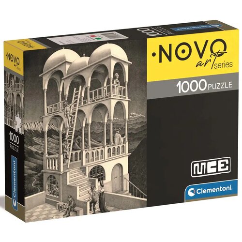 Clementoni Novo Art: M. C. Escher - Belvedere 1000 kosov sestavljanka - Cene