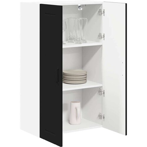  Zidni kuhinjski ormarić Crna 60 x 31 x 100 cm Konstruirano drvo Slike
