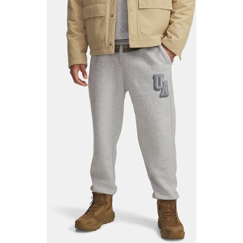 Under Armour UA Icon Flc Graphic Jgr-GRY Men&amp;#039;s Sweatpants - Men&amp;#039;s Slike