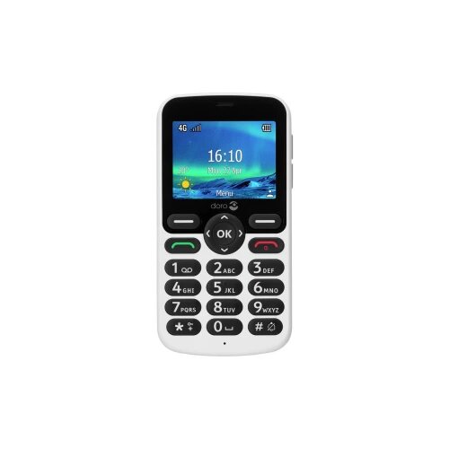 Doro 5860 senior mobilni telefon stanica za punjenje crn A/Bijela Cijene