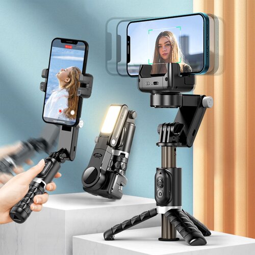 Tripod stabilizator Q18 4u1 crni Cene