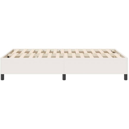  Krevetna platforma Krema 120 x 190 cm Kordura tekstil Slike