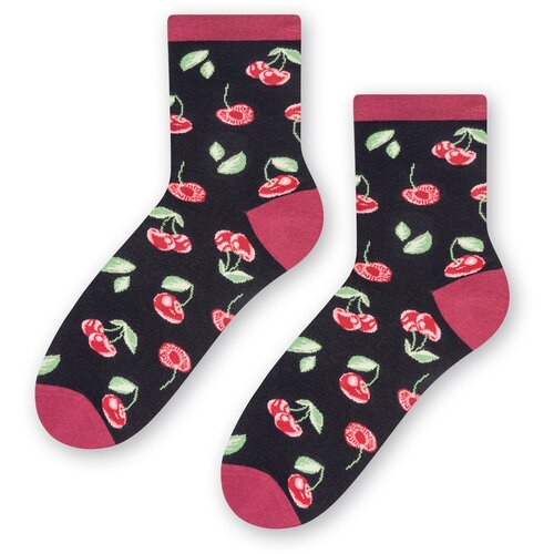 Steven Socks 159-100 Navy blue Slike