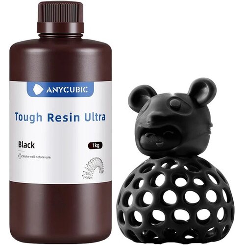 Anycubic smola za 3D tiskalnik Tough Resin Ultra, črna Slike