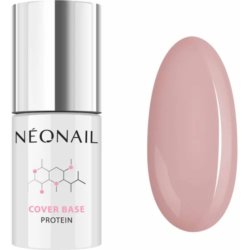 NeoNail Cover Base Protein bazni i nadlak za nokte za gel nokte nijansa Natural Nude 7,2 ml