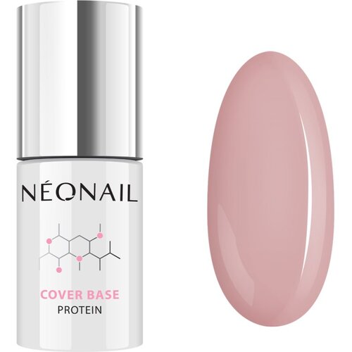 NeoNail Cover Base Protein bazni i nadlak za nokte za gel nokte nijansa Natural Nude 7,2 ml Slike
