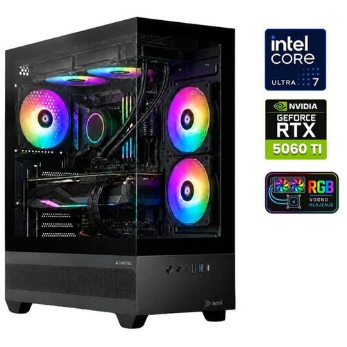 ANNI gaming namizni računalnik Ultra 7 265F/16GB/1TB SSD/RTX 5060 Ti Cene