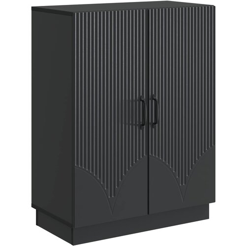  Kreveta Crna 66 x 34,5 x 87 cm Konstruirano drvo Slike