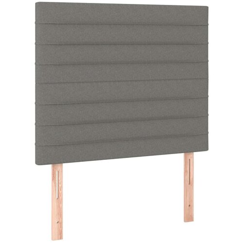 vidaXL Krevet s oprugama i madracem tamnosivi 100 x 200 cm od tkanine Cijene
