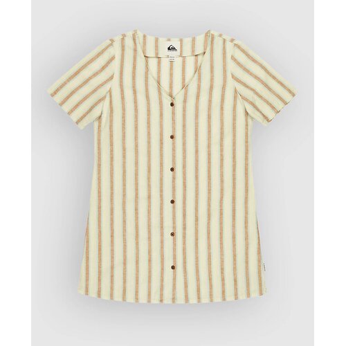 Quiksilver Garrison Dress bone white lomas stripe Slike