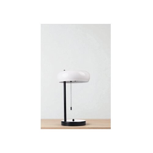Opviq Smith stolna lampa, bijelo-crna Cene