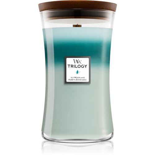 WoodWick Icy Woodland mirisna svijeća s drvenim fitiljem 609,5 g Cijene