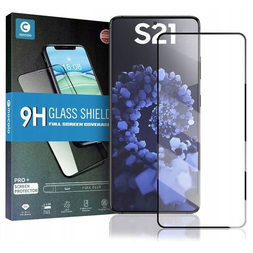  KALJENO STEKLO MOCOLO TG + GLASS ZA SAMSUNG GALAXY S21 ČRNO Slike