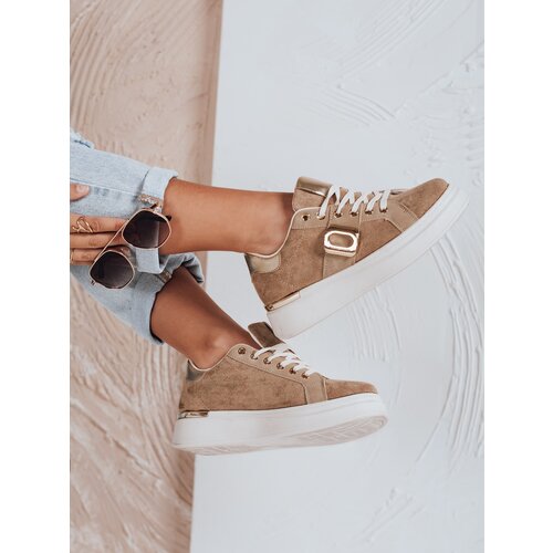 DStreet Trampki damskie beżowe Slike