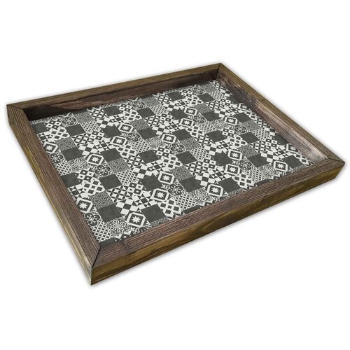 Hanah home poslužavnik AT-008, 30x40cm, šareni Cene