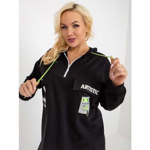 RELEVANCE Sweatshirt-RV-BL-8258.34-black Cene