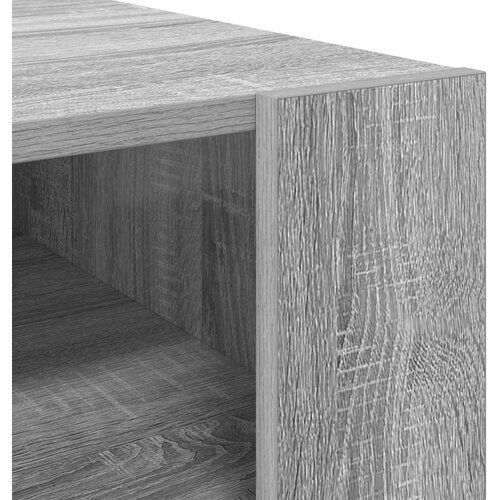  Stolić za kavu Siva Sonoma 92 x 53 x 45 cm Konstruirano drvo Slike