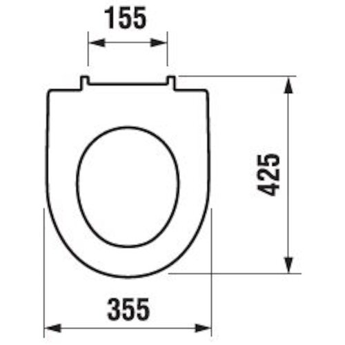 Jika H8933853000001 Lyra Plus WC deska s počasnim zapiranjem &amp;quot;Soft Close&amp;quot; Slike