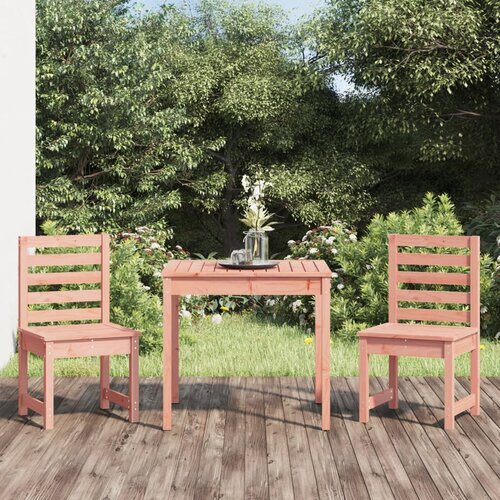 VidaXL 3-dijelni vrtni bistro set od masivnog drva duglazije Slike