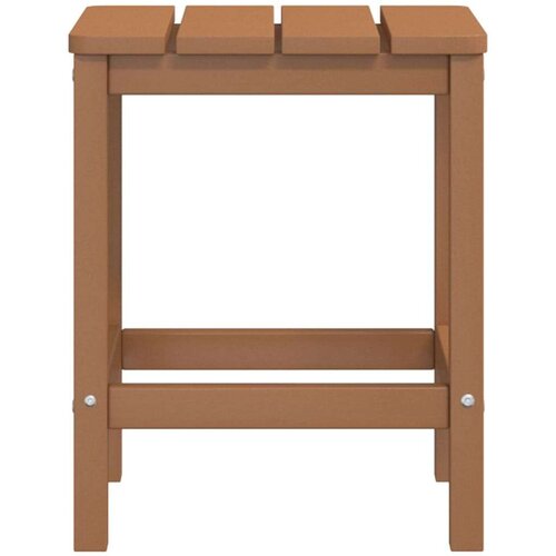 VidaXL vrtni stol adirondack smeđi 38 x 38 x 46 cm hdpe Slike