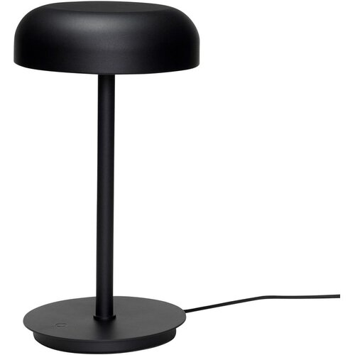 Hübsch Črna LED zatemnitvena namizna svetilka (višina 37 cm) Velo – Cene