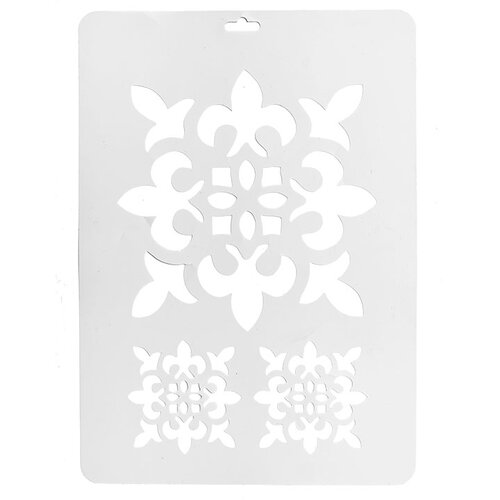  Plastična šablona 21x29 cm - motiv ornamenti (šablone za poslikavo) Cene