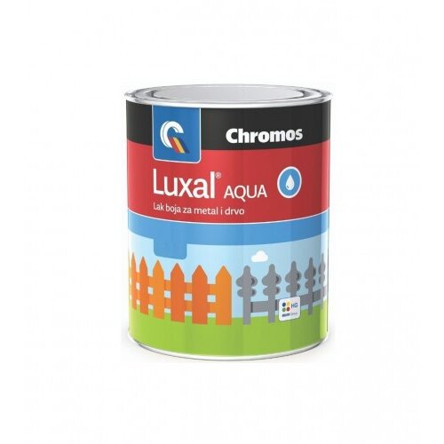 Chromos Boja za drvo i metal aqua Luxal 0,65l Bijela Cene