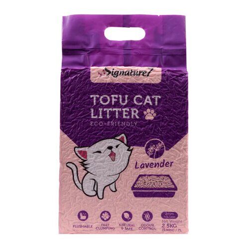 Signature7 cat posip lavander tofu 2.5Kg Slike