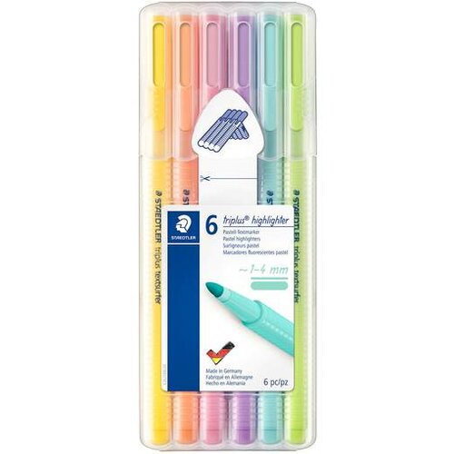 Staedtler Označevalec teksta triplus, sb, 6/1 v etuiju 362 CSB6 Slike