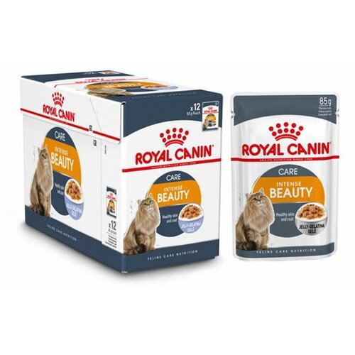 Royal Canin hrana u kesici za mačke intense beauty - žele 12x85g Slike