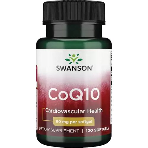 Swanson CoQ10, 100 mg, 50 kapsula Slike
