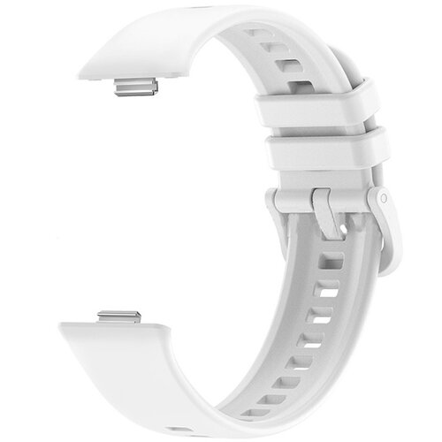 INF Združljiv s Huawei Watch Fit 3/4 Silikonski pašček za uro White, (5000079745) Cene