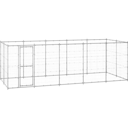  Zunanji pasji boks pocinkano jeklo 12,1 m&sup2;, (20799163) Cene