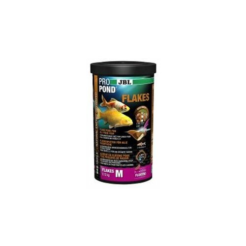 Jbl Gmbh Pro Pond Flakes M 0,13Kg (1L) hrana za ribe Slike