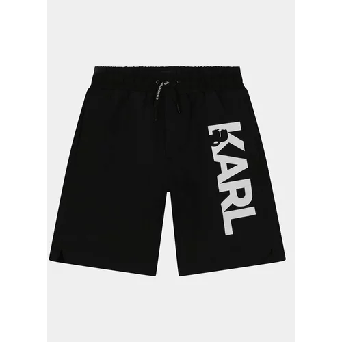 Karl Lagerfeld Kids Kopalne hlače Z30023 S Črna Regular Fit