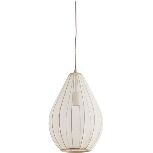 Light & Living Bež viseča svetilka s steklenim senčilom ø 28 cm Itela – Cene