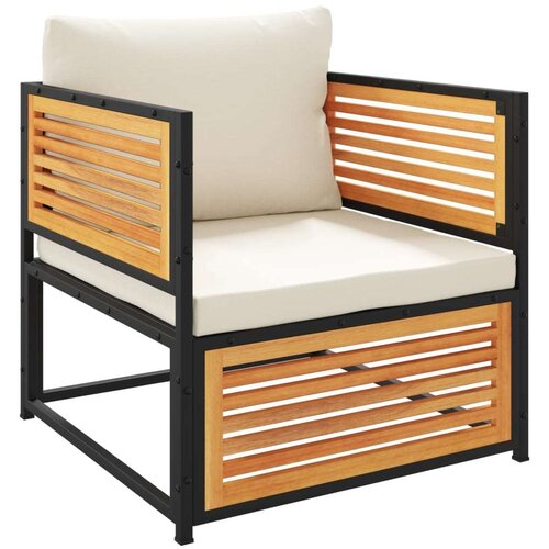 VidaXL 6-dijelna set vrtnih sofa s jastucima masivno bagremovo drvo Slike