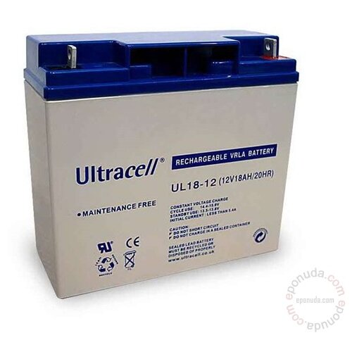 Ultracell 12V 18Ah akumulator baterija Slike