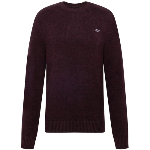 Abercrombie &amp;amp; Fitch Pulover burgund / bela Slike
