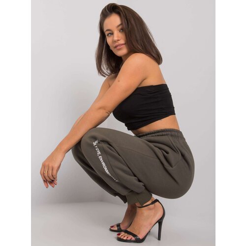 RELEVANCE Sweatpants-RV-DR-7237.81-dark khaki Cijene
