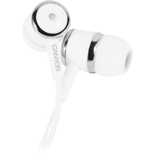 Canyon headphones EPM-01 Mic 1.2m White Cijene