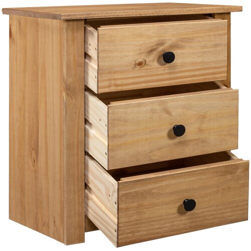 Maison Chic Nočna omarica - Nočna miza 46x40x57 cm borovina Panama Range, (21687390) Cene