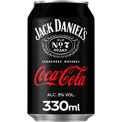 Coca-Cola Koktel Jack Daniels - 0.33L Slike